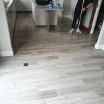 Clean tiles and grout